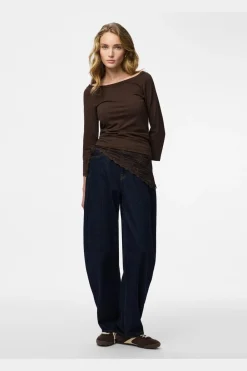 Pieces Pcphoebe 3/4 Boatneck Top | Blusar & Skjortor