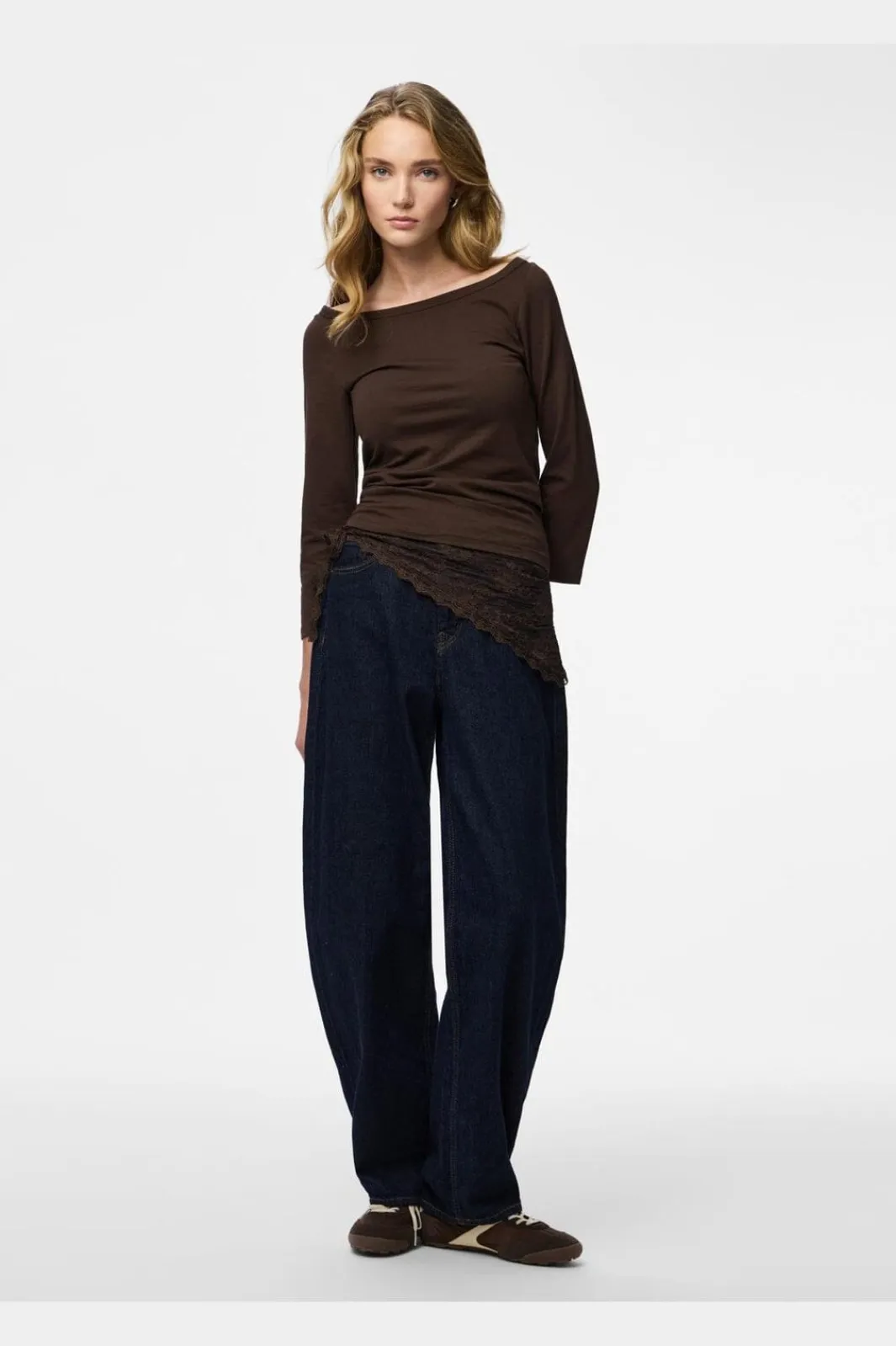 Pieces Pcphoebe 3/4 Boatneck Top | Blusar & Skjortor