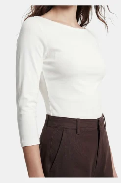 Pieces Pcphoebe 3/4 Boatneck Top | Blusar & Skjortor