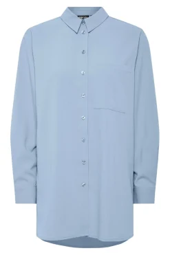 Pieces Pcpoppy Oxford ooe hirt | Blusar & Skjortor