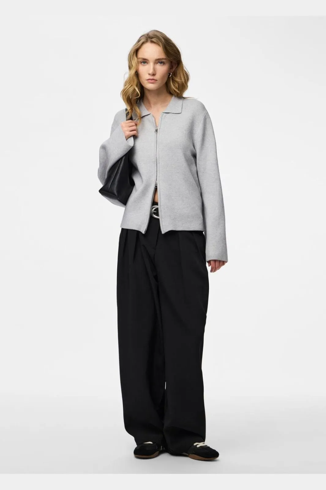 Pieces Pcraja Zip Knit Cardigan | Amningsvänliga Kläder|Cardigans