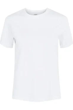 PcRia SS Fold Up Solid Tee