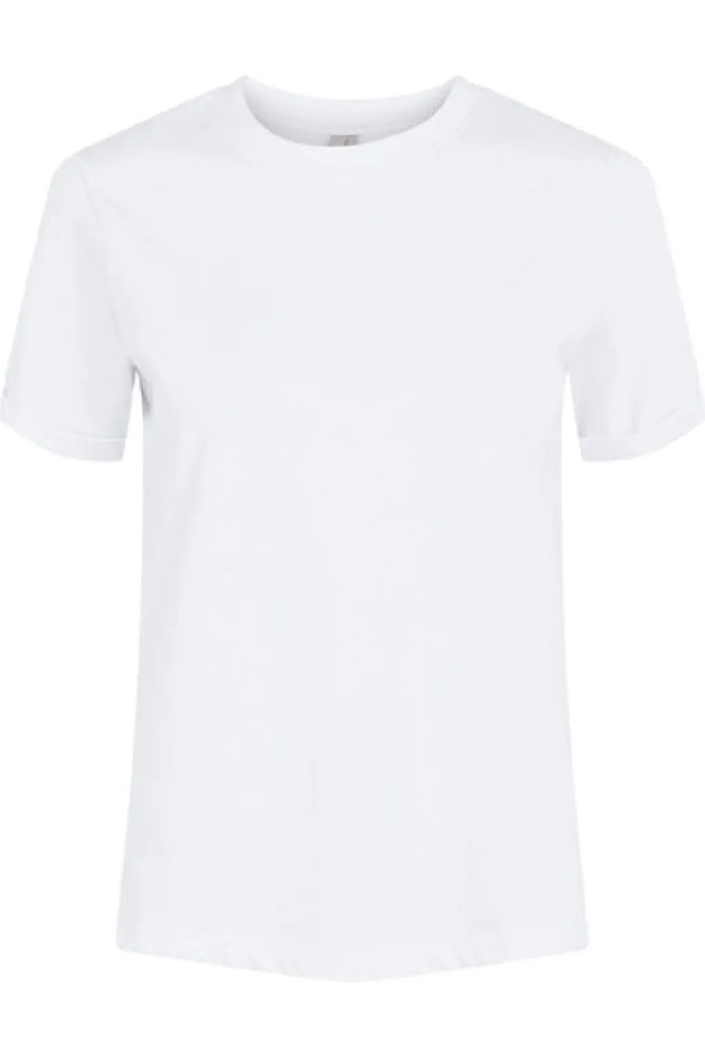PcRia SS Fold Up Solid Tee