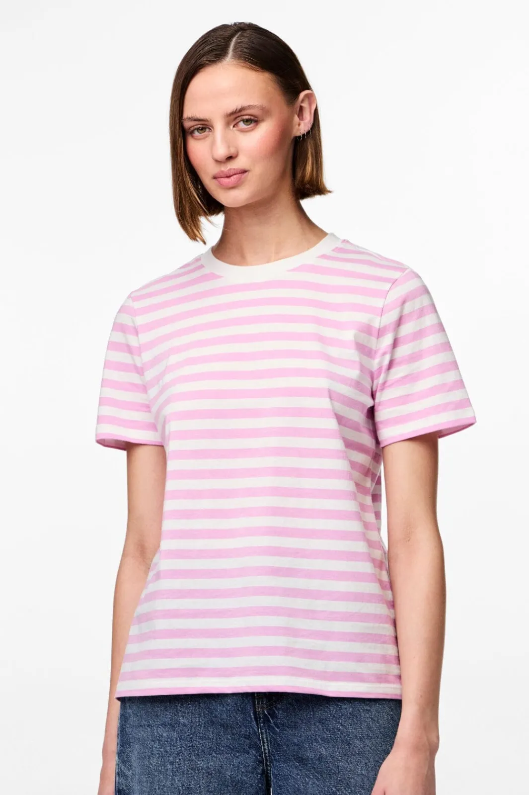 Pieces Pcria Tee tripe | T-Shirts & Toppar