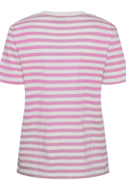 Pieces Pcria Tee tripe | T-Shirts & Toppar