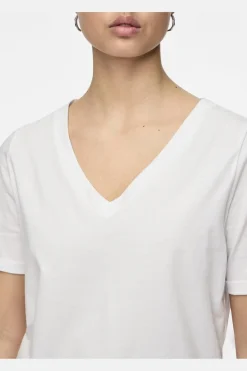 Pieces Pcria V-Neck oid Tee | T-Shirts & Toppar