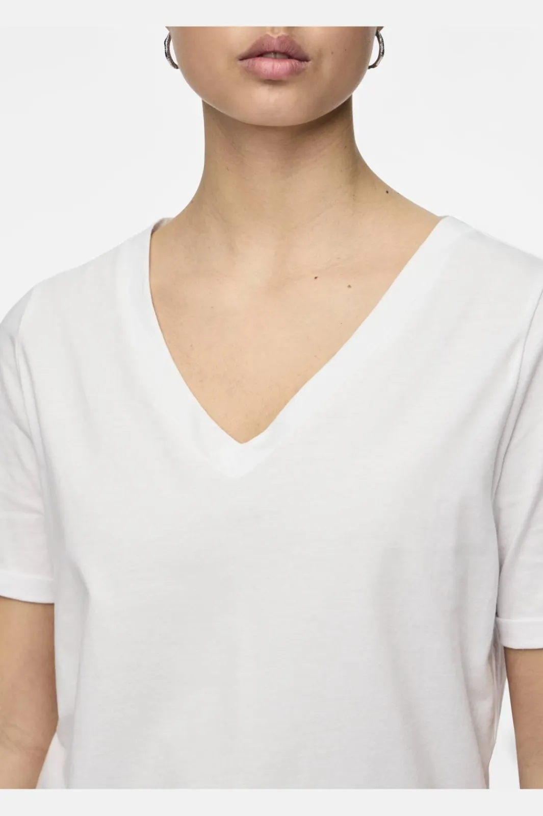 Pieces Pcria V-Neck oid Tee | T-Shirts & Toppar
