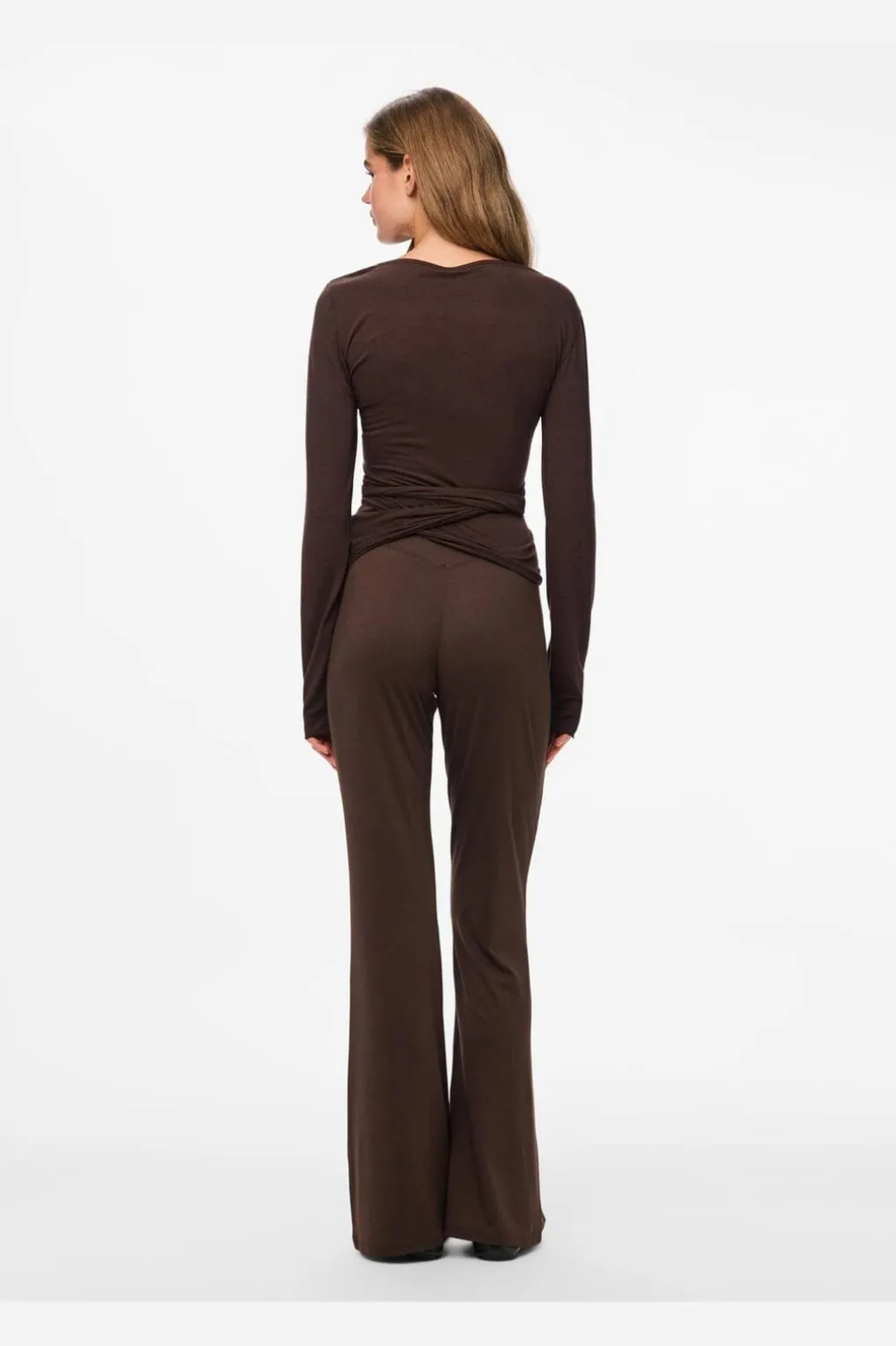 Pcroya Ballerina Ls Wrap Top