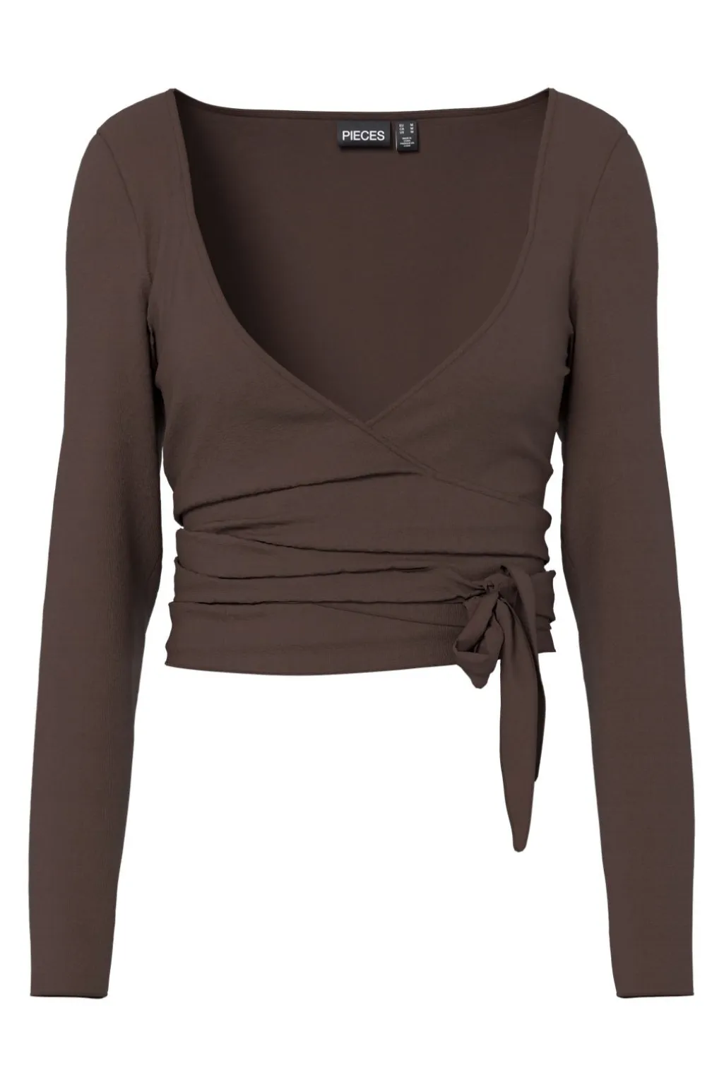 Pcroya Ballerina Ls Wrap Top