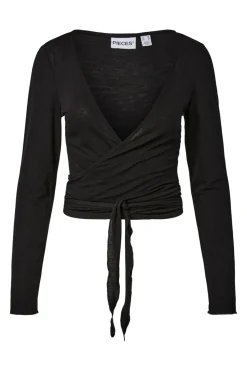 Pieces Pcroya Baerina Wrap Top | Blusar & Skjortor
