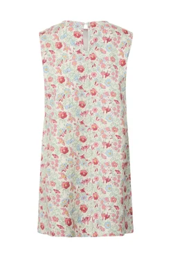 Pcsalume Sl Short Denim Dress