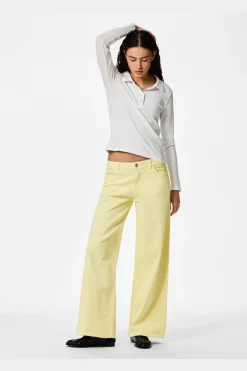 Pieces Pcselma Lw Wide Colored Jeans | Jeans, Leggings & Byxor