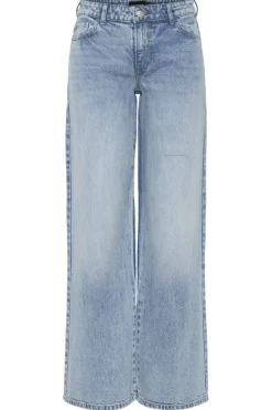 Pieces Pcselma Lw Wide Jeans Lb | Jeans, Leggings & Byxor