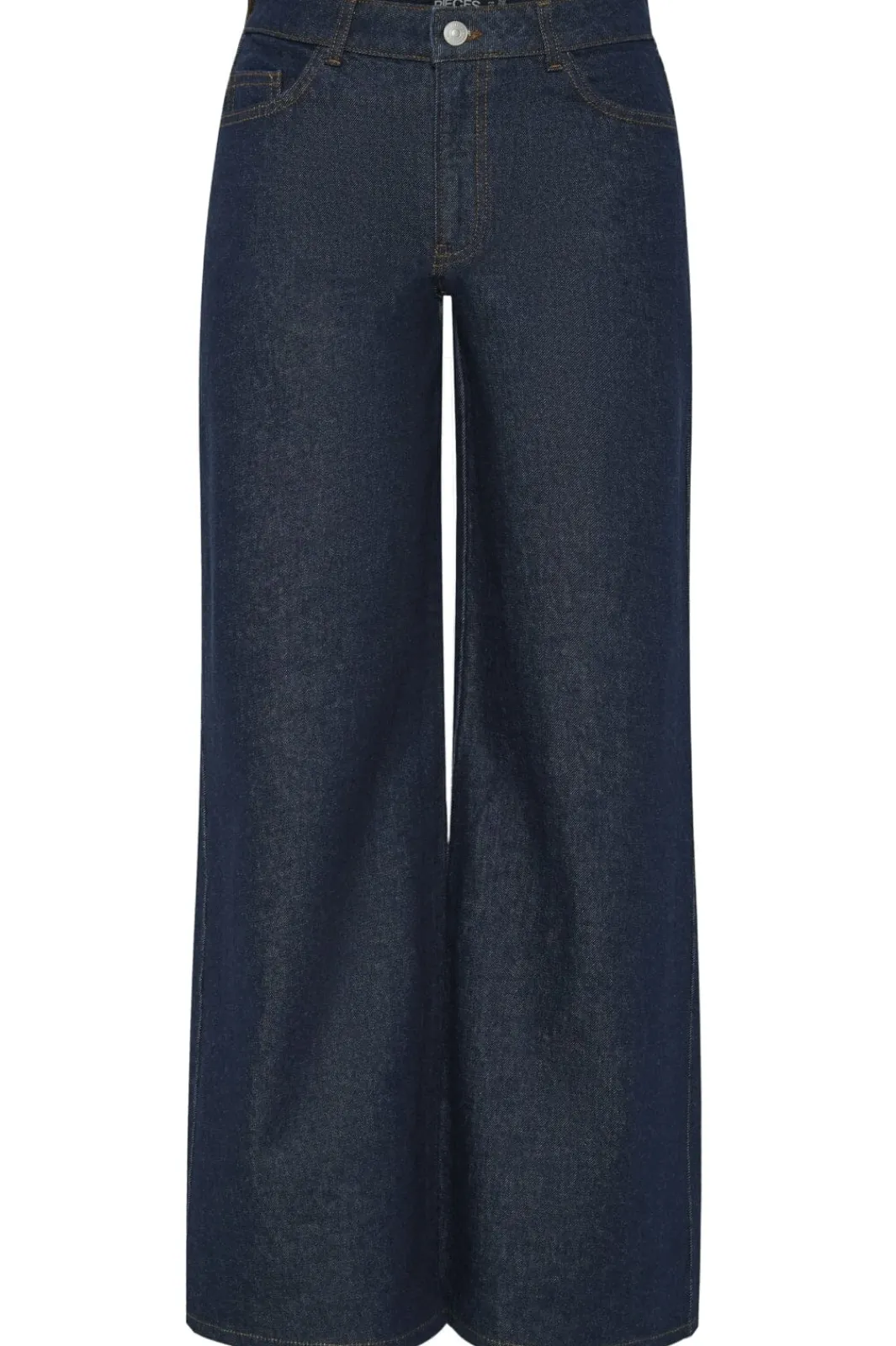 Pieces Pcselma Lw Wide Jeans Rinse | Jeans, Leggings & Byxor
