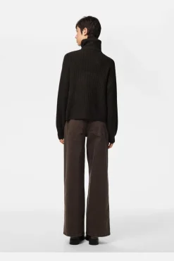 Pieces Pciy Haf Zip Knit | Sticka