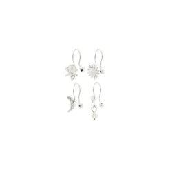 Pgevon Ear Cuff 4-in-1 Set, Silver-plated 262626013