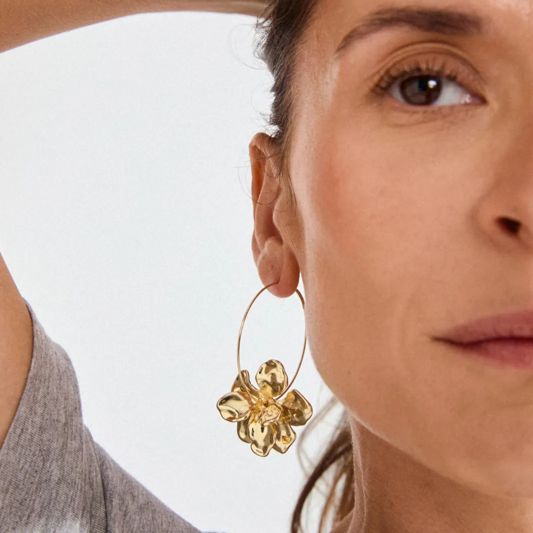 Pilgrim Pglunith Earrings Gold-plated 272622003 | Örhängen