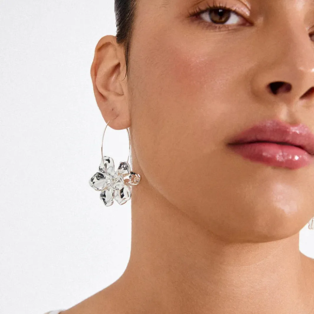 Pilgrim Pglunith Earrings Silver-plated 272626003 | Örhängen