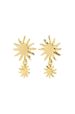 Pilgrim Pglyricus Earrings Gold-plated 262622023 | Örhängen