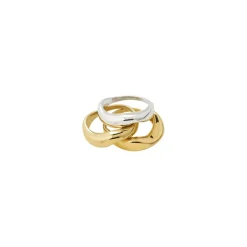 Pilgrim Pgnova Rings 3-in-1 Set, Gold-plated 122622004 | Ringar