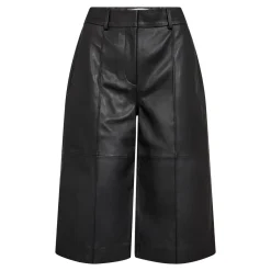 Phoebecc Long Leather Bermuda 500139