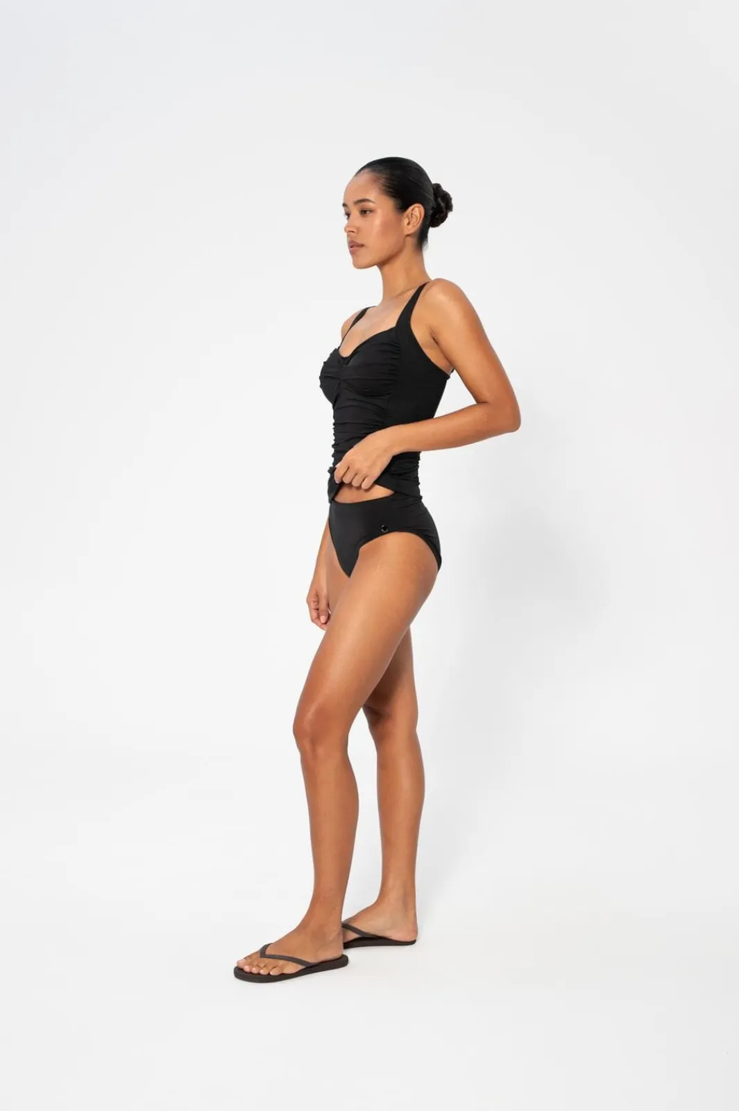 Panos Emporio Ravenna Solid Tankini Bikini Top Pews2140 | Bikinis & Baddräkter