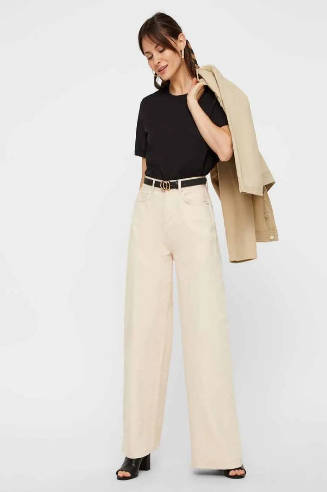 Pieces Ria Fod Up Tee | T-Shirts & Toppar