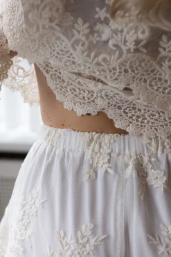 Molly&My x Melanie Due Rikke V Lace Skorts 170072 | Shorts