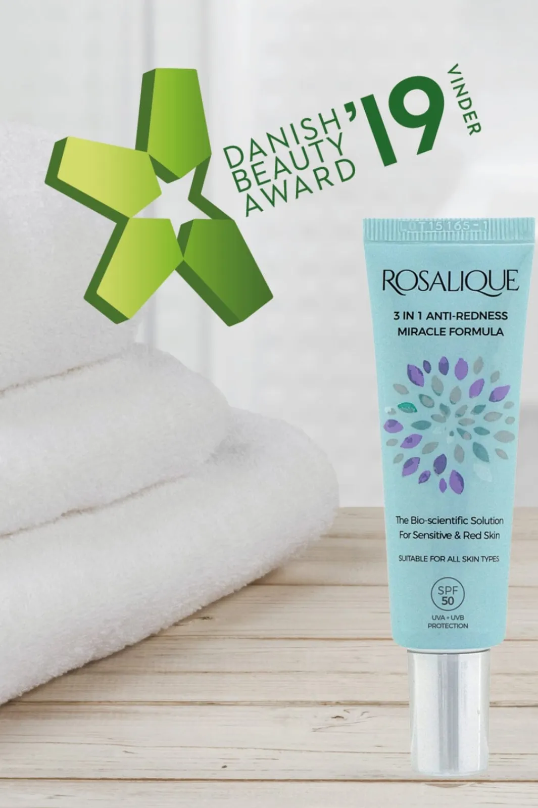 Rosalique Rsdagcreme 3 i 1 | Ansiktskräm