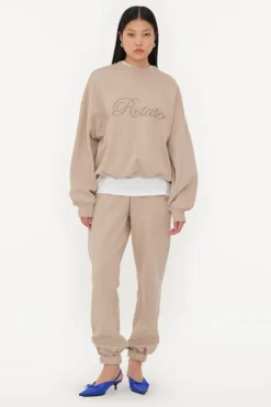 Rotate Rtheavy weat Crewneck 1134252313 | Träningsoveraller & Comfy Wear