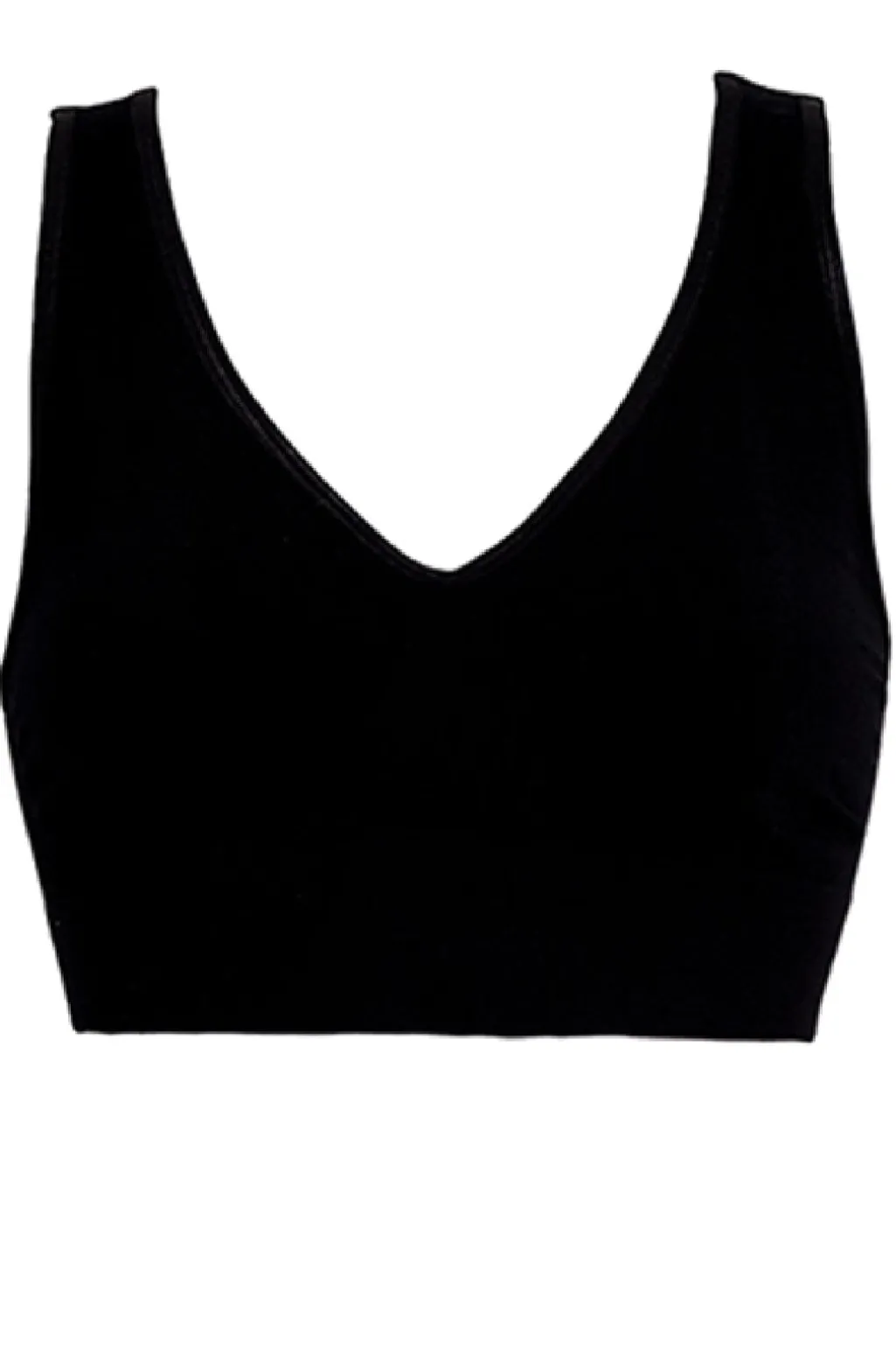 Sbhaily Bra top wide strap 2 pak