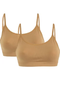 Soft basic Sbsoffi Bra top narrow strap 2 pak | Nattkläder & Underkläder