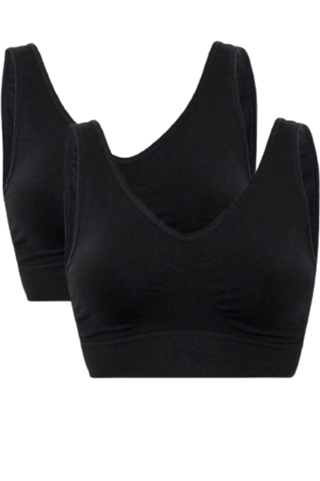 Soft basic Sbsoffi Bra top wide strap 2 pak | Nattkläder & Underkläder