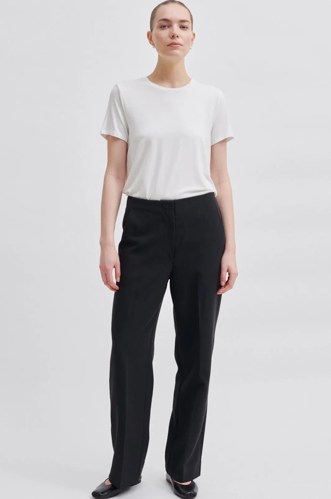 Second Female fevie Caic Trouer 54385 | Jeans, Leggings & Byxor