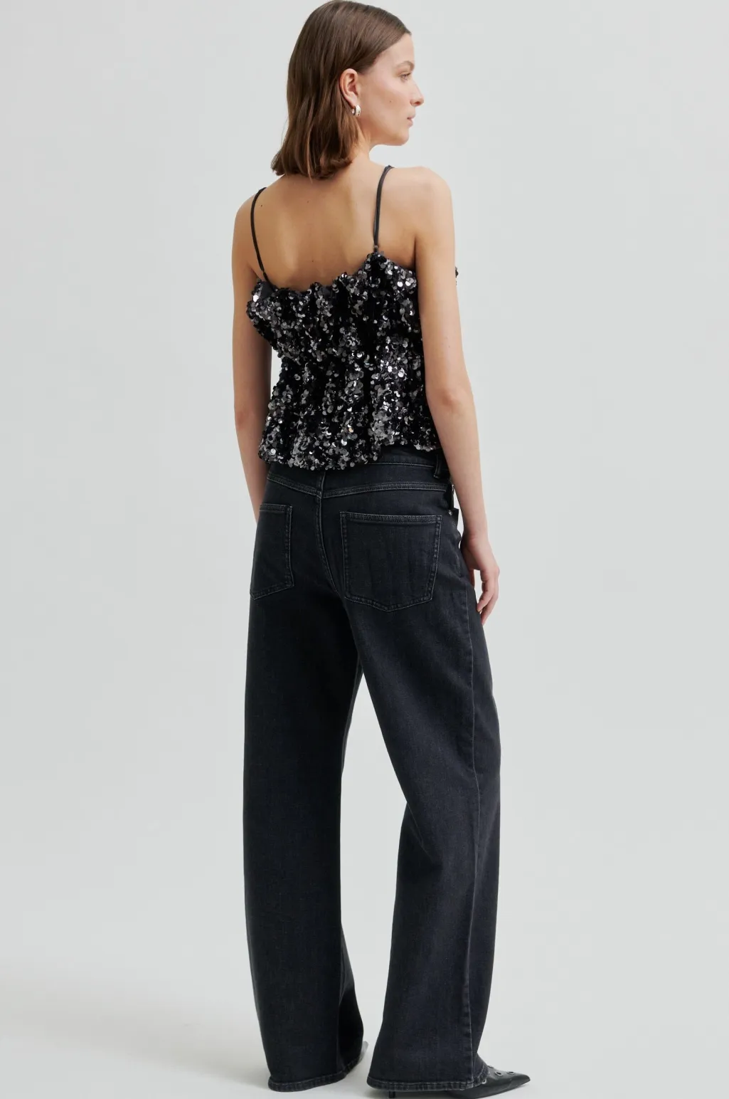 Sfshiny Strap Top 60229