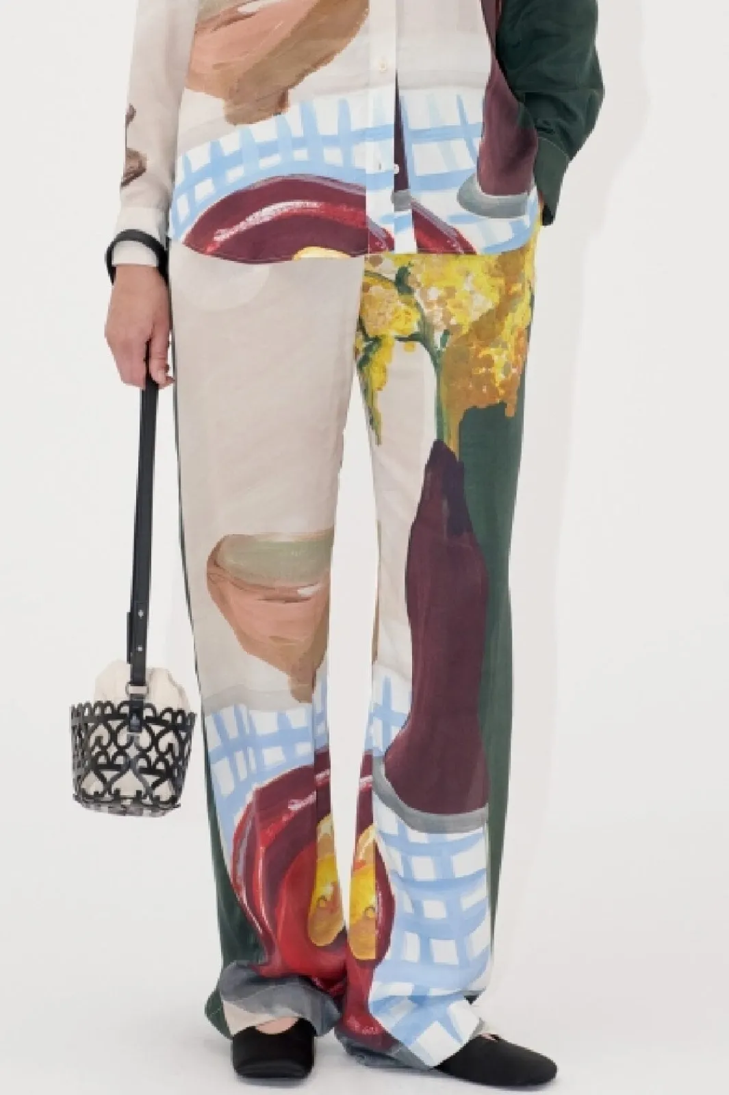 Stine Goya g2263 Dry Vicoe, Eaticated ong Pant g-25-p009-2263p | Jeans, Leggings & Byxor