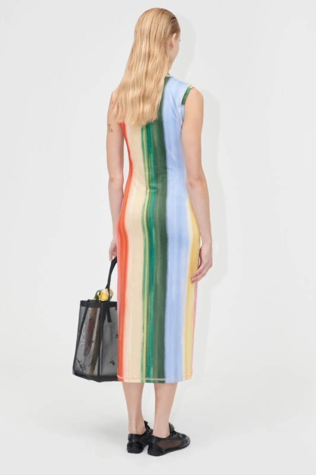 Stine Goya Sg2244 Stocking Jersey, Elastic Tank Crewneck Dresssg-pf25-d104-2244 | Klänningar