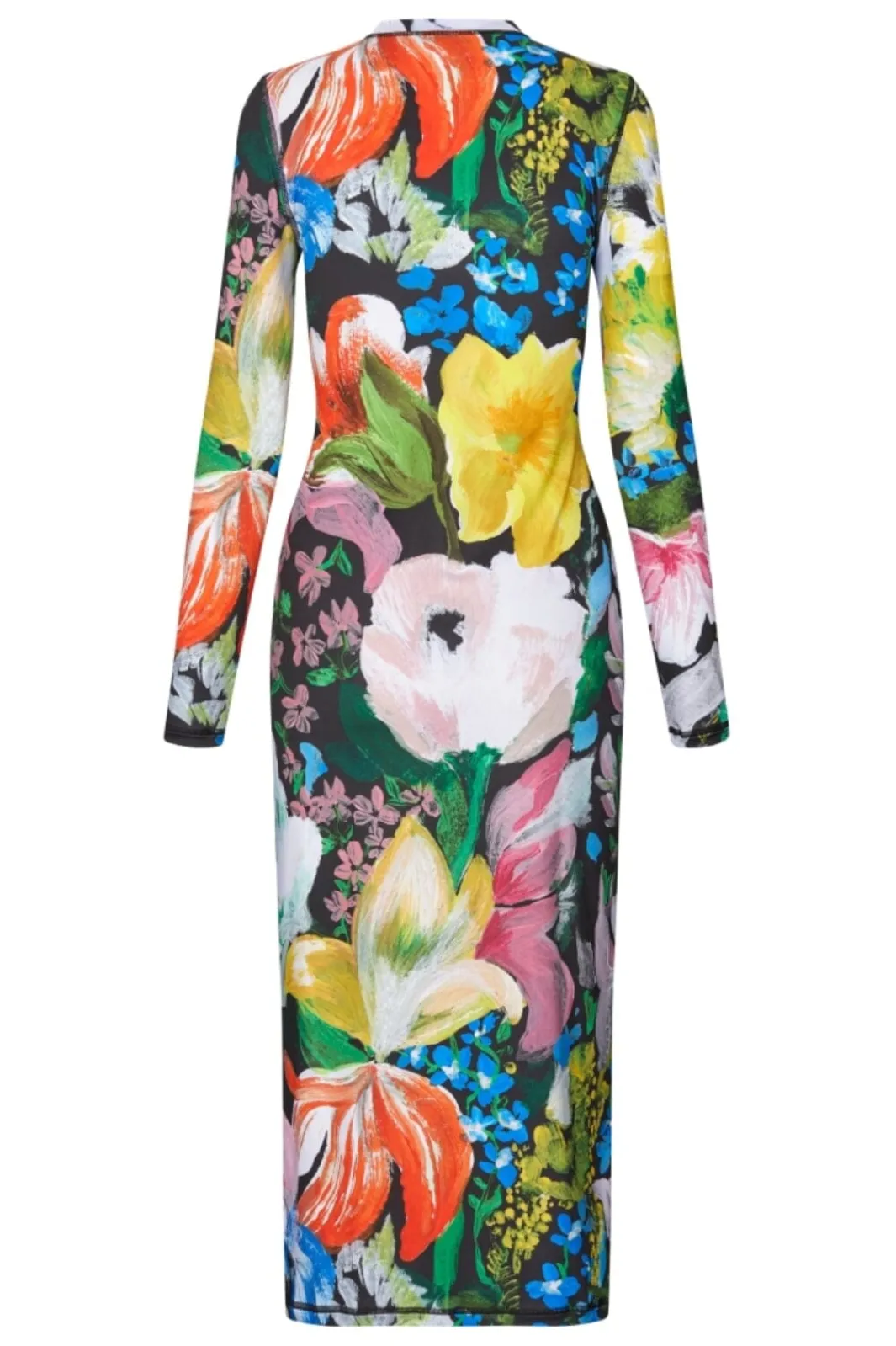Stine Goya Sg2244 Stocking Jersey, Pullover Long Sleeve Midi Dresssg-aw25-d074-2244 | Klänningar