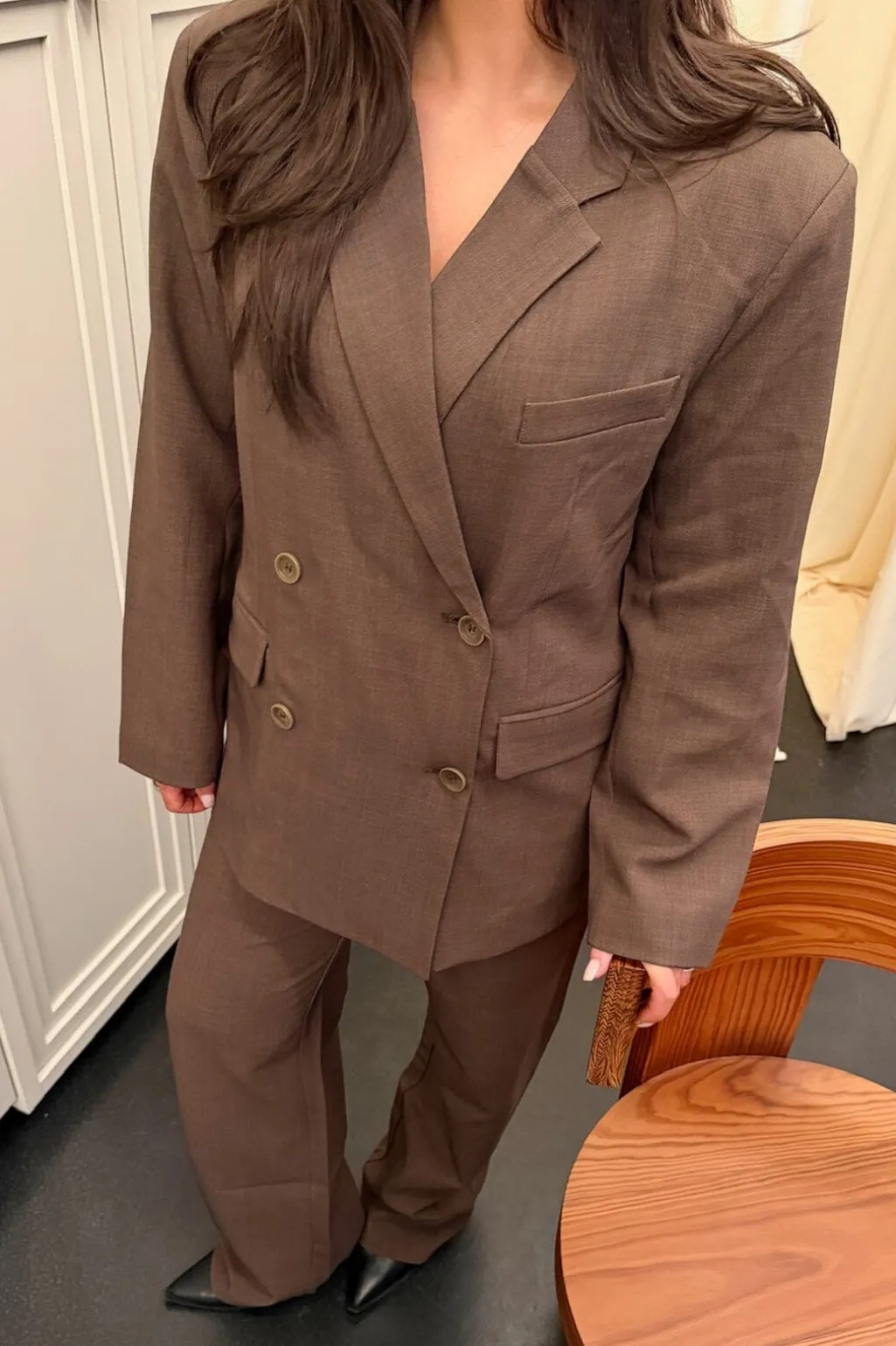Signatureic Double Breasted Blazer A23987