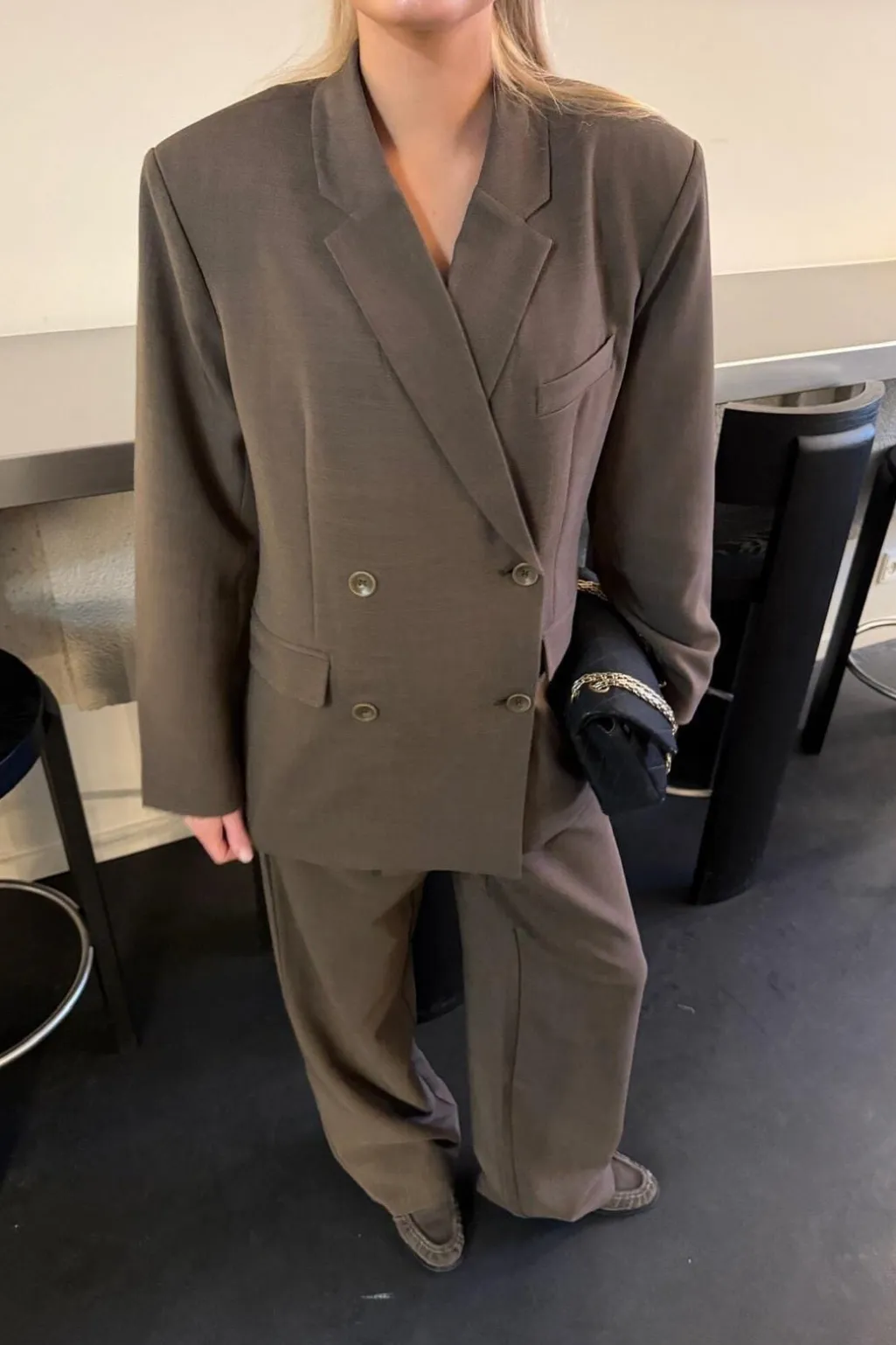 Signatureic Double Breasted Blazer A23987