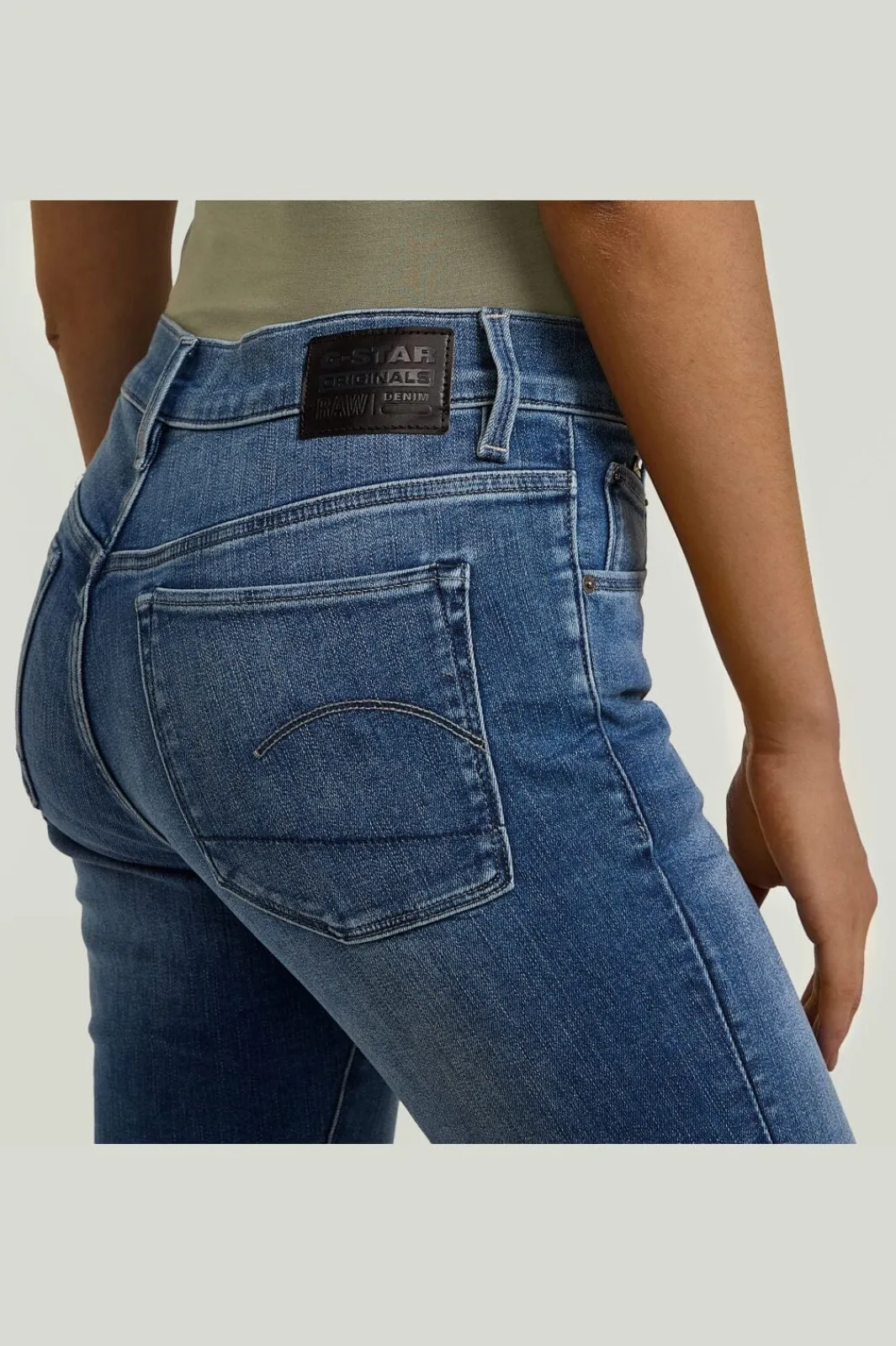 G-Star 3301 Skinny Wmn D05175-8968-071 | Jeans, Leggings & Byxor