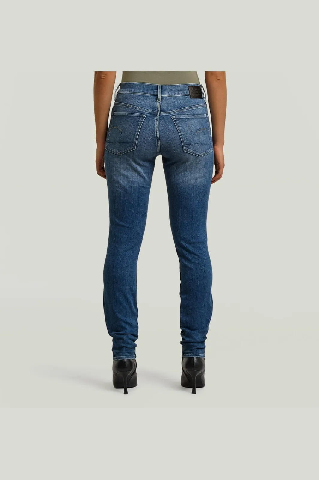G-Star 3301 Skinny Wmn D05175-8968-071 | Jeans, Leggings & Byxor