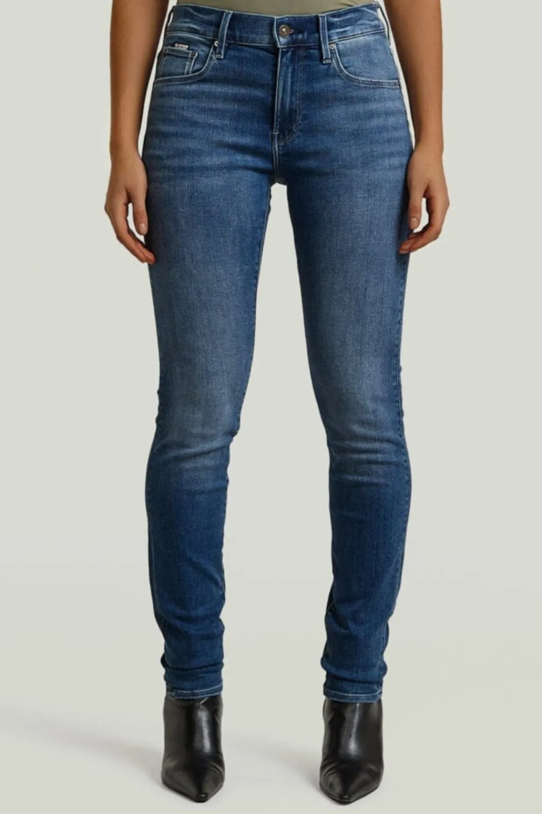 G-Star 3301 Skinny Wmn D05175-8968-071 | Jeans, Leggings & Byxor