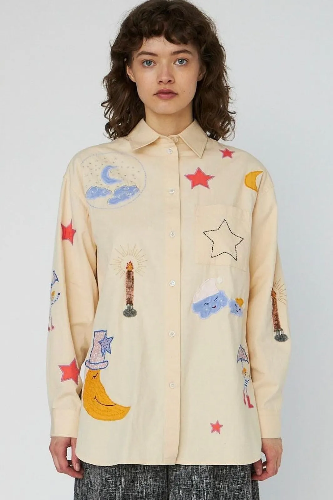 Stella Nova Snbead Embellished Shirthc54-2336 | Blusar & Skjortor