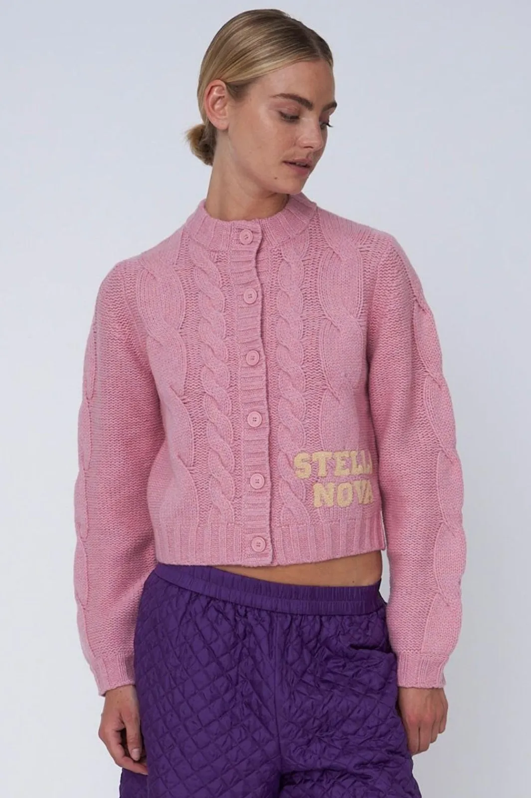 Stella Nova ncropped Cabe Cardigan In Woo ih61-3400 | Amningsvänliga Kläder|Cardigans