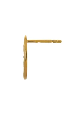 Stbella Moon Earring With Four Stones