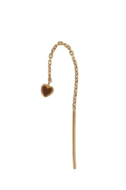Stdangling Love Heart Enamel