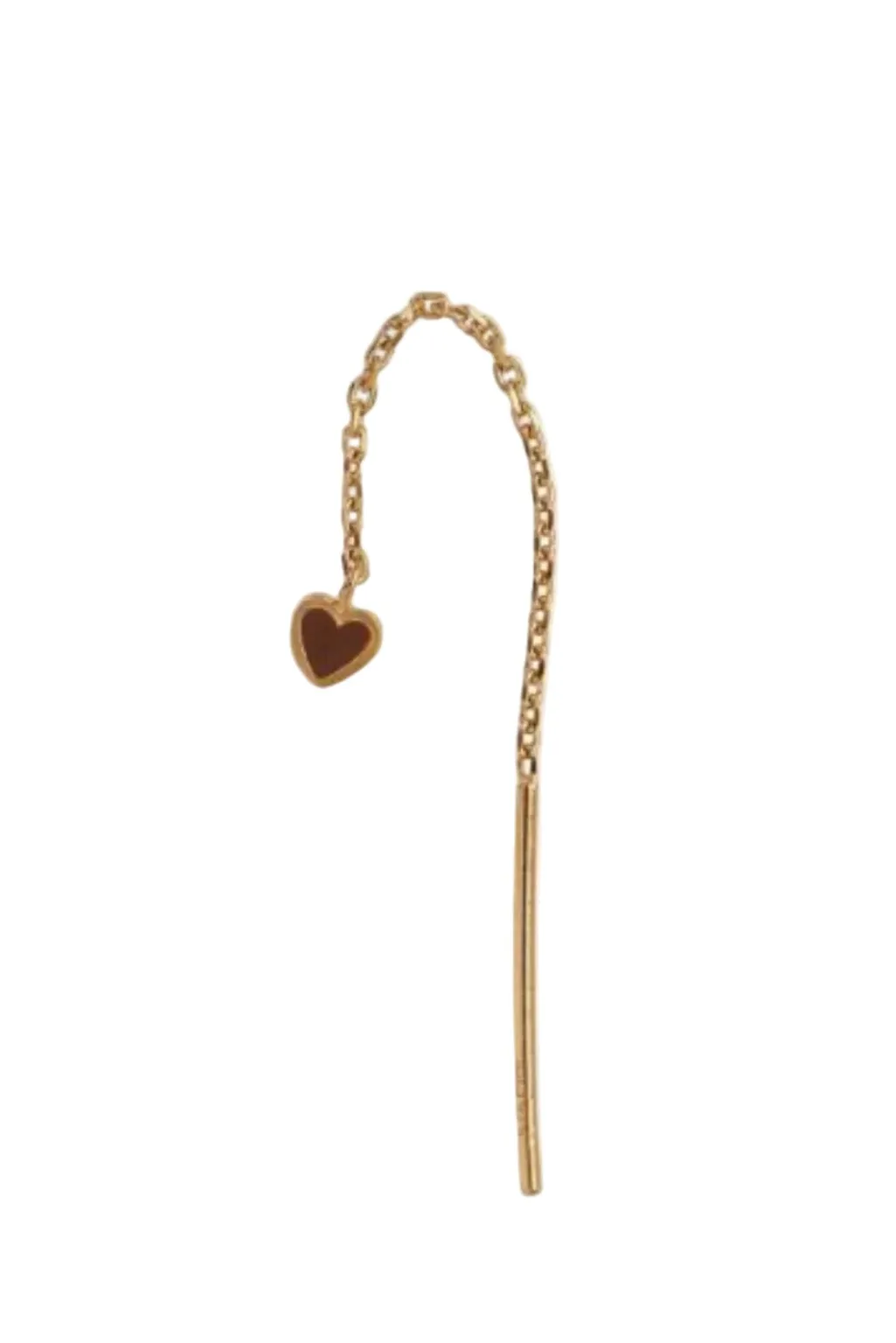 Stdangling Love Heart Enamel