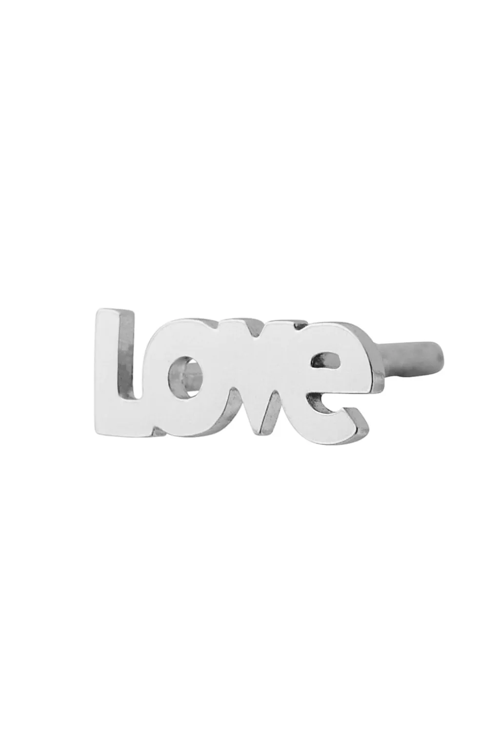 Sti Love Earring Silver