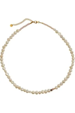 Stine A Stpearly Necklace Mocha | Halsband